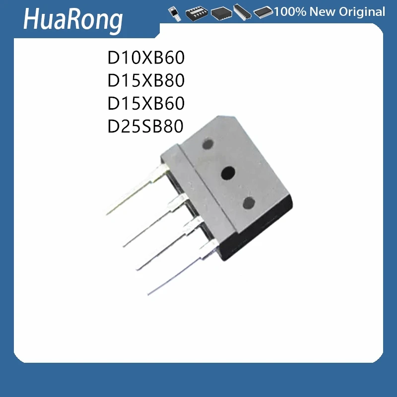 10Pcs/Lot  D10XB60 D15XB80 D15XB60 D25SB80 ZIP4