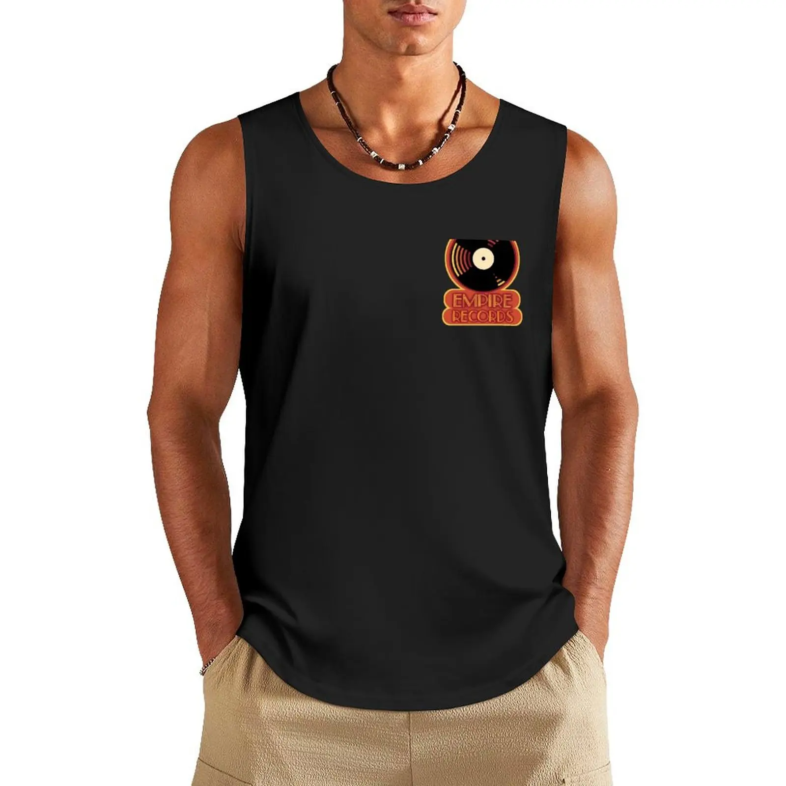 Empire Records Tank Top best selling products men gym sleeveless Men's t-shirts