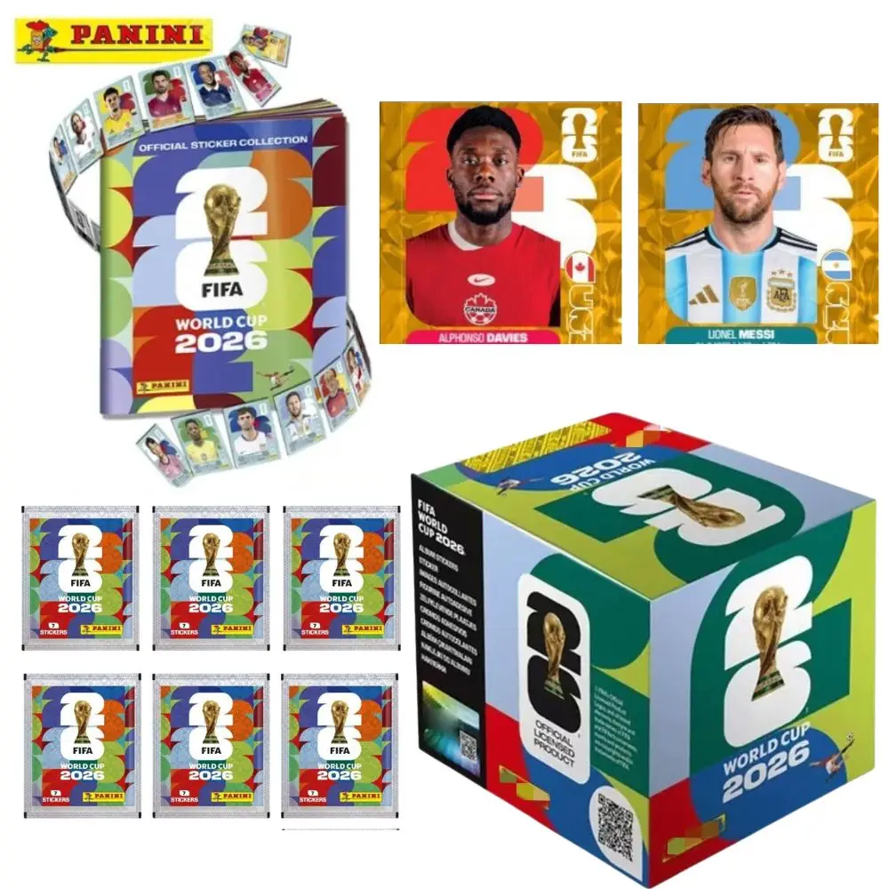 2026 Panini World Cup Sticker Pack Panini Soccer Card Panini Cards Soccer Memorabilia Collection Panini Football Cards Gift