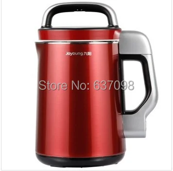 

chinaJoyoung DJ13B-C656SG multi function household Soybean Milk machine red free filter home soymilk maker 230v 1.3L