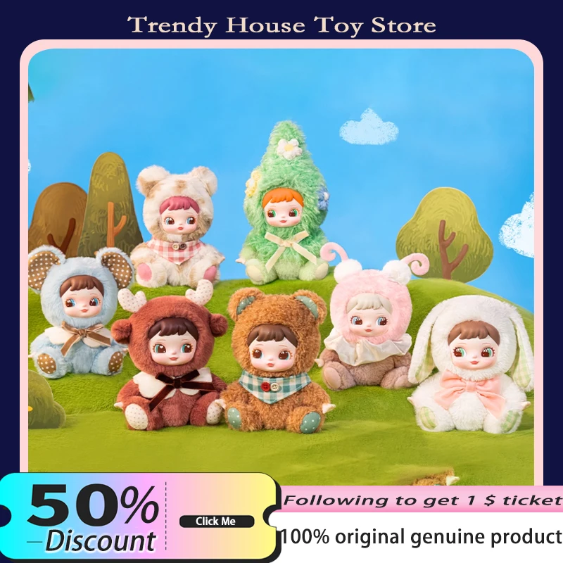 

Новая оригинальная серия «Лесной хованка», слепая коробка, милая Коллекционная модель, кукла, мультяшный декор комнаты, игрушки, загадочная коробка, подарок на день рождения для девочек
