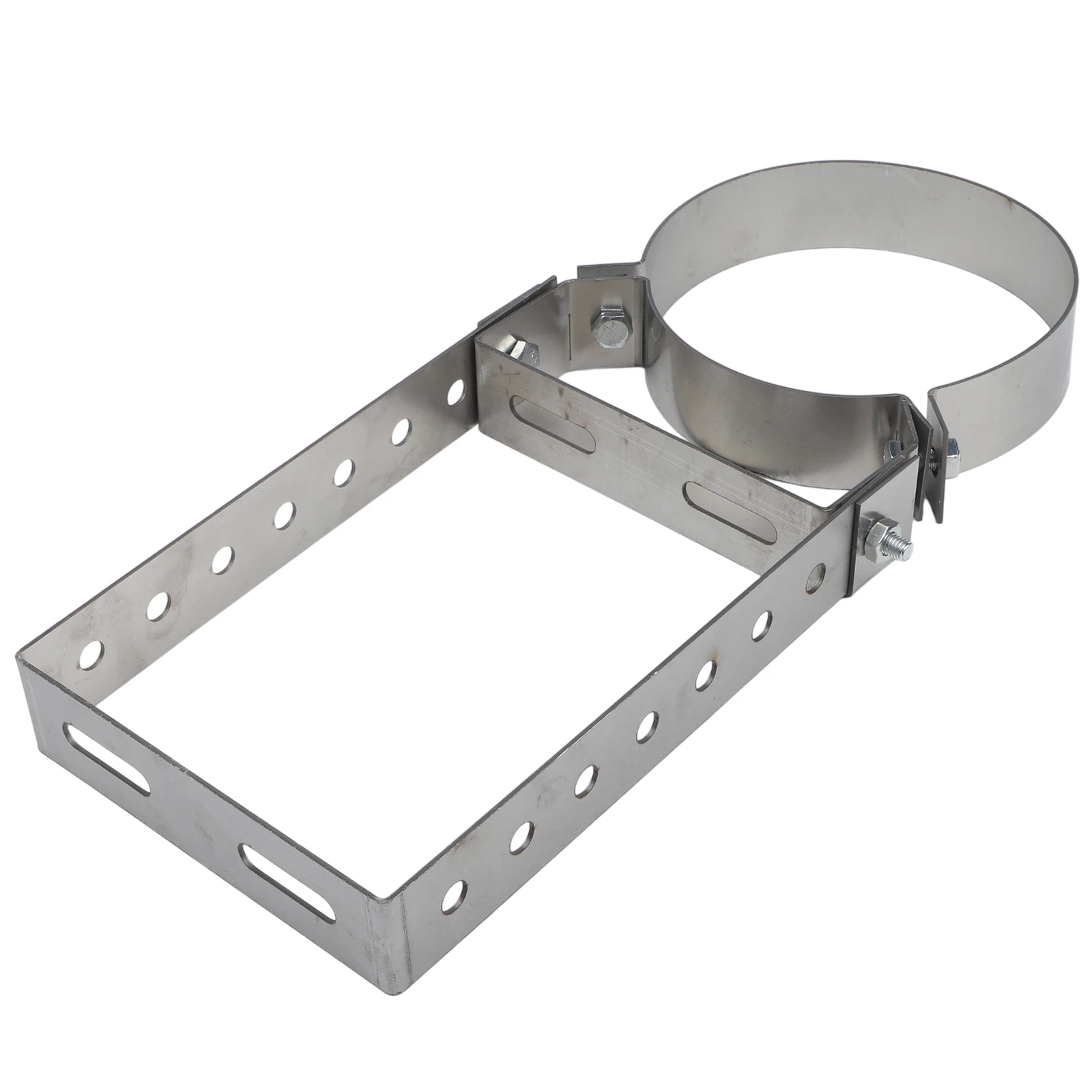 Chimney Pipe Mounting Support Made of 201 Stainless Steel for 150mm and 200mm Flue Pipes Fireplaces Wood Stoves Boilers