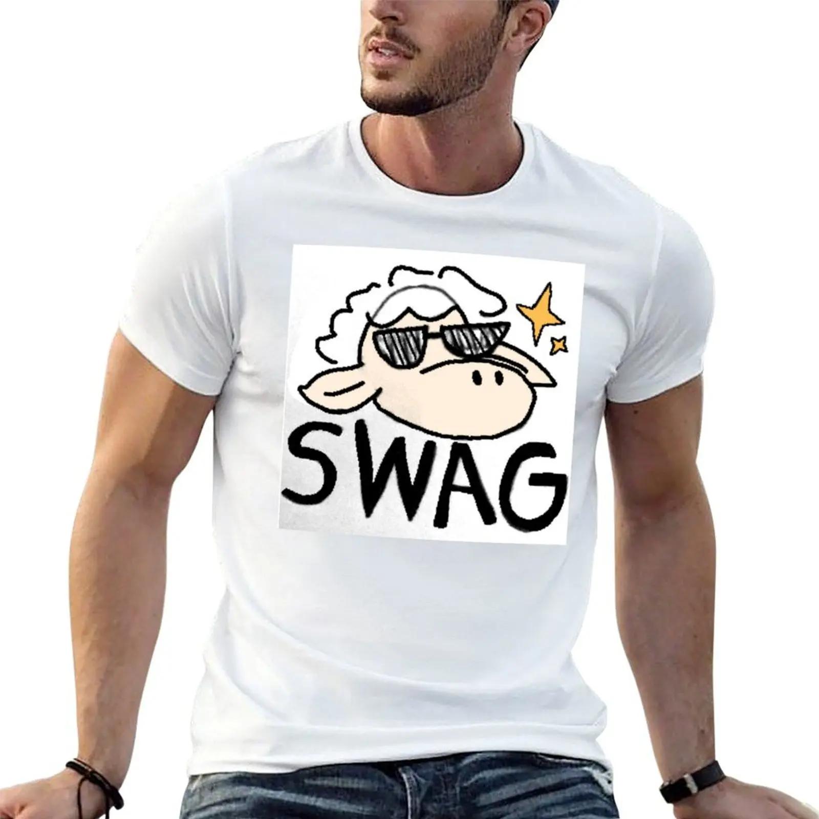 SWAG sheep T-Shirt graphic tee shirt Man t-shirt t shirt men