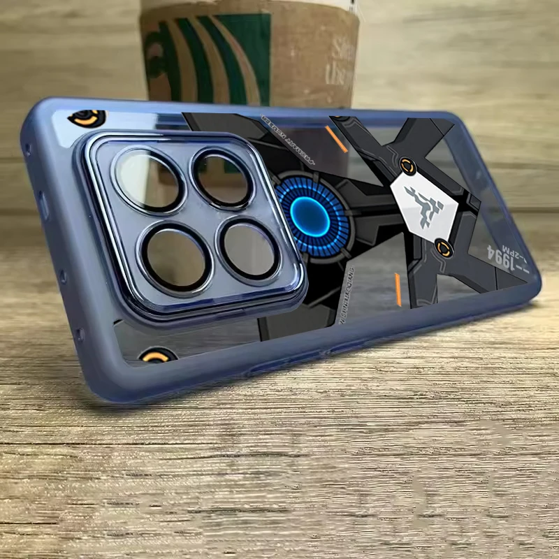 Silicone Transparent  Soft Case Lens Protecting For Redmi Note 14 Pro 4G 5G Plus 13 Pro 4G 5G Plus 12 Pro 4G 5G Plus No.6