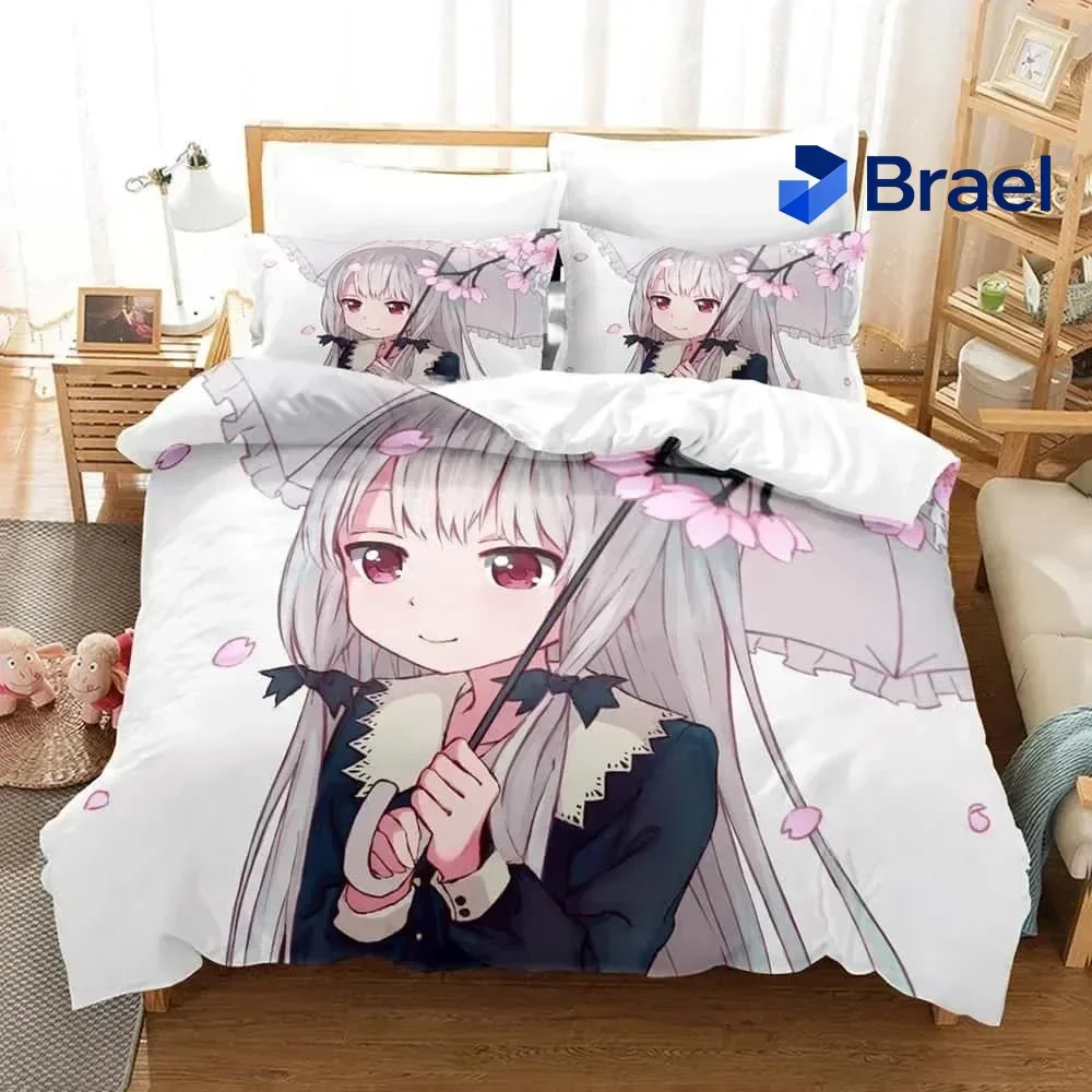 Exquisite Ms. Vampire Who Lives in My Neighborhood Bedding Set Single Twin Full Queen King Size Bed Set Adult Kid Bedroom Duvetc