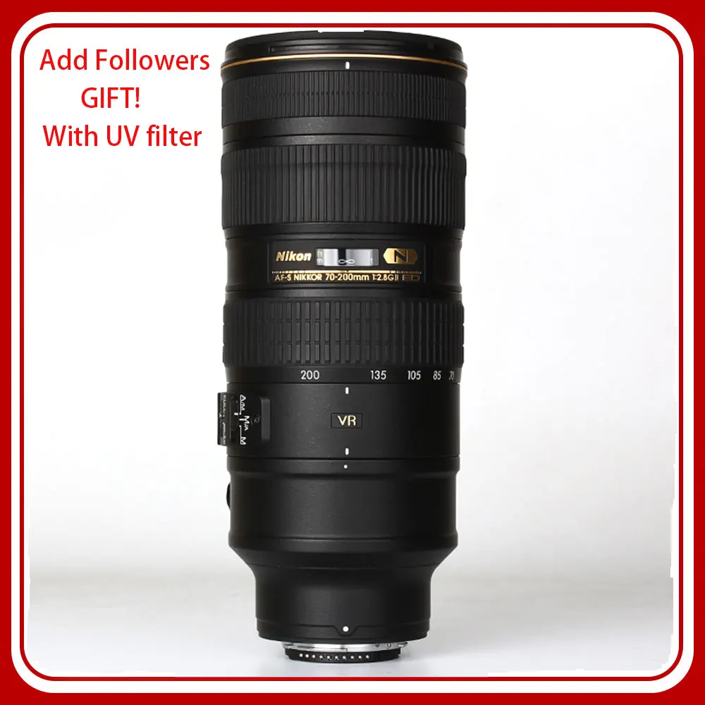 Nikon AF-S NIKKOR 70-200mm f/2.8G ED VR II Lens