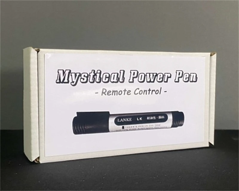 Mystical Power Pen - Remote Control Magic Tricks Mental Power Pen Magician Close Up Illusions Gimmick Funny Mentalism Magia Prop