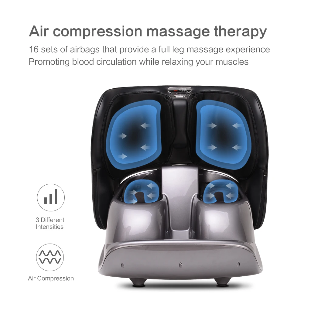 DARIUS 2-in-1 Foot And Calf Massager | Air Pressure Therapy For Circulation And Muscle Recovery