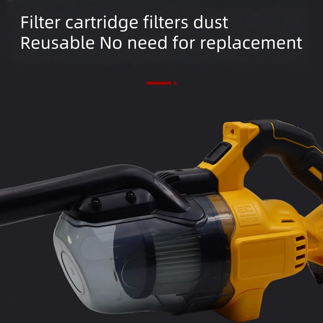 Electric  Mini Cordless Vacuum Cleaner HandheldLarge Suction Power Long Life Rechargeable Car Vacuum Cleaner