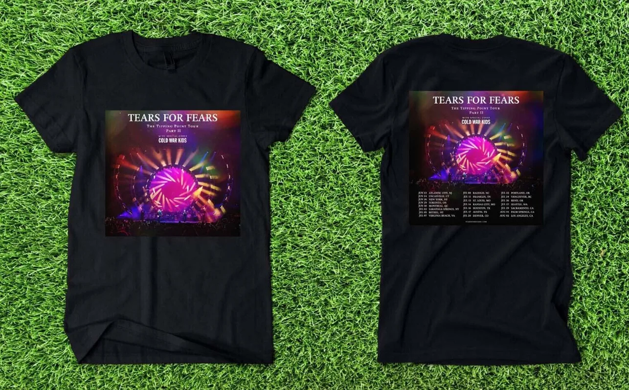 

Футболка Tearss для страшных острых точек, Североамериканская футболка 2023