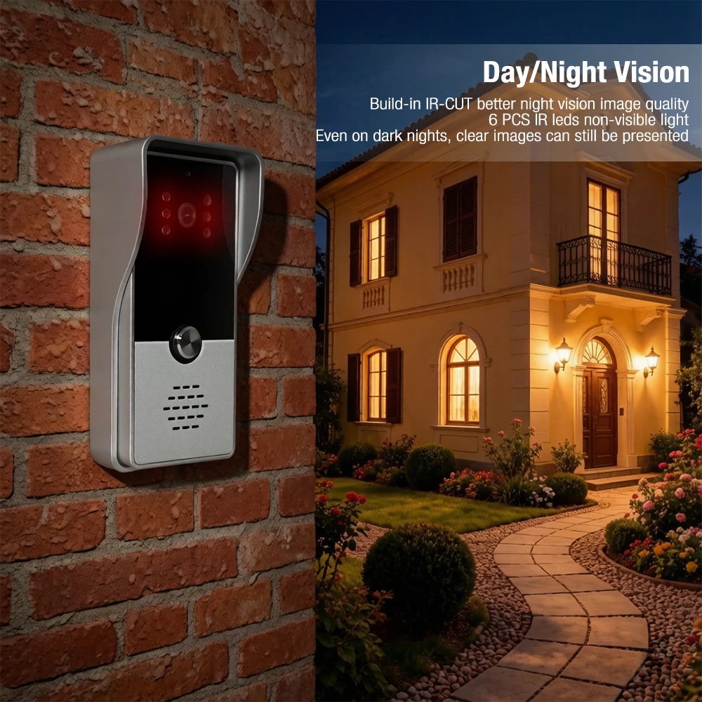 Hayway 4.3 Inch Video intercom - Smart Doorbell Wired ulasan dan harga