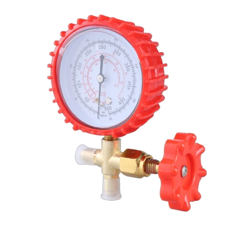 Klimatyzacje Czynniki chłodnicze Manometr Aluminiowy miernik ciśnienia dla techników i konserwacji dla R22/R134/R404 Drosphip