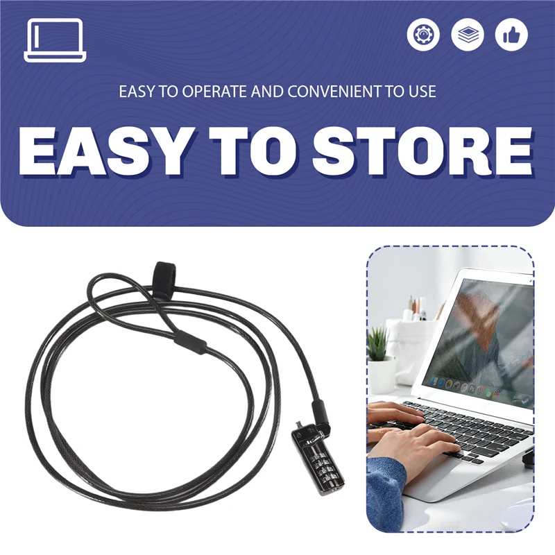 AF91-Laptop Lock Small Keyhole PC Lock 7000 3X5mm Suitable For DELL Alien Spirit More Burning