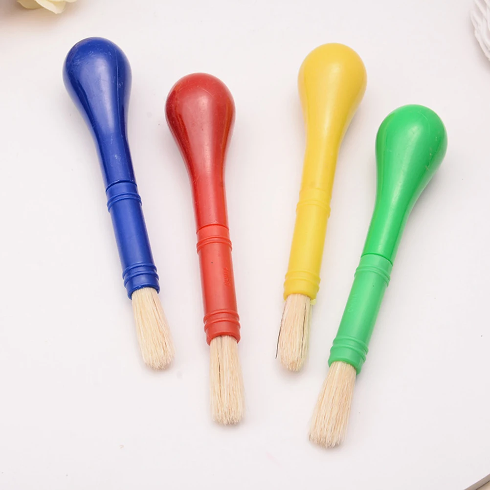 4-teiliges Malstift-Set, Rot, Gelb, Blau, für Kinder und Erwachsene, Heimwerker, Anfänger