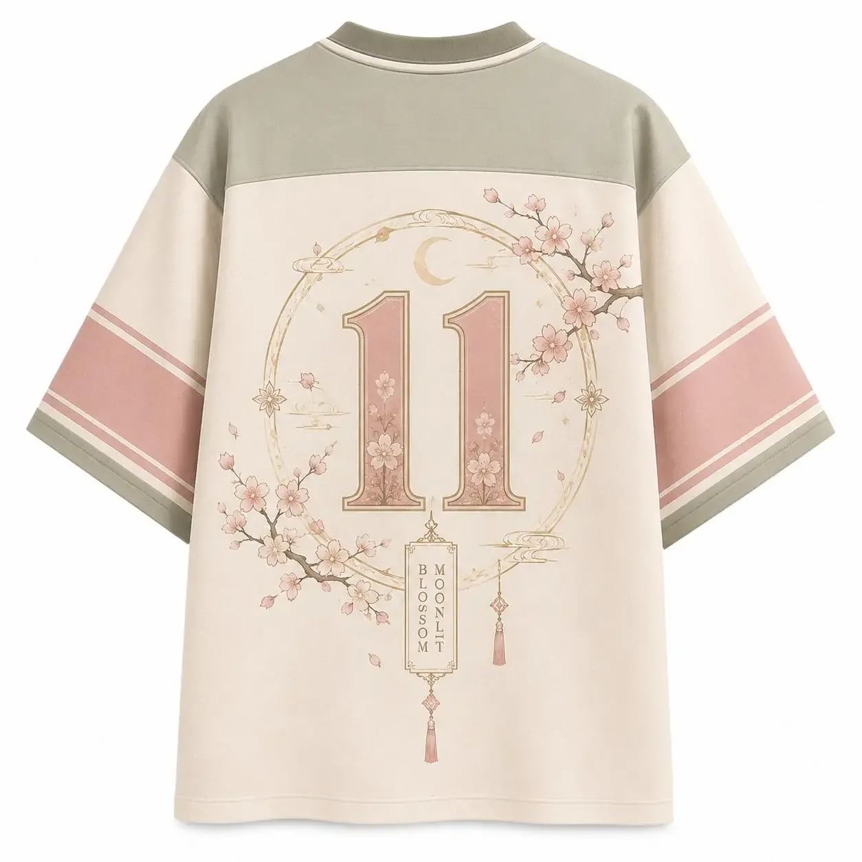 Sommermode Neues Retro-Kirschblüten-Fuchs-Elfen-Design 3D-Druck Y2K Outdoor-Freizeit-Fitness-Stil V-Ausschnitt Schnelltrocknendes T-Shirt Groß – Detail 3