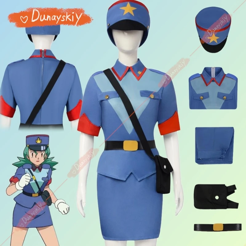 Officer Jenny Cosplay Costume Halloween Christmas Comic con Game Anime Party Customized Clothes