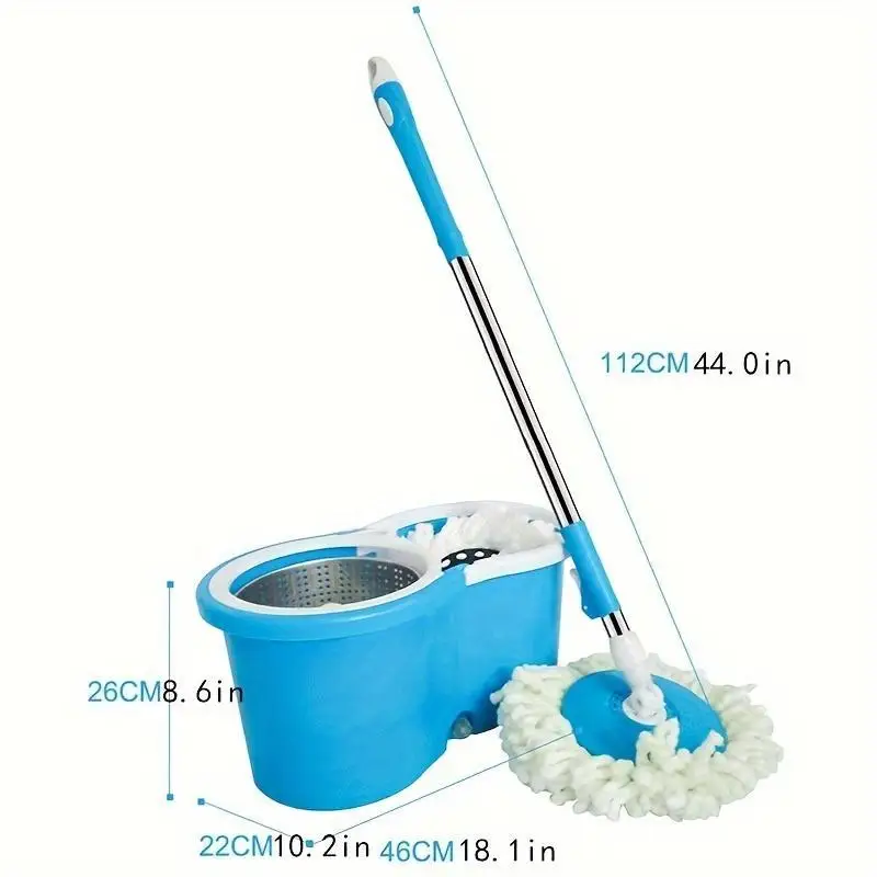 

Blue Household Mop Set