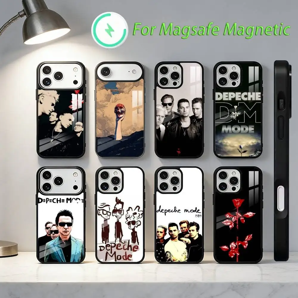 

Depeche Mode V-Violator B-Band Phone Case For iPhone17,16,15,14,13,12,11,Plus,Pro,Max For Magsafe Wireless Charging case