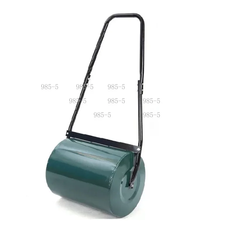 Water Sand Weighted Hand Push Lawn Roller, Small Capacity Garden Grass Compactor Roller