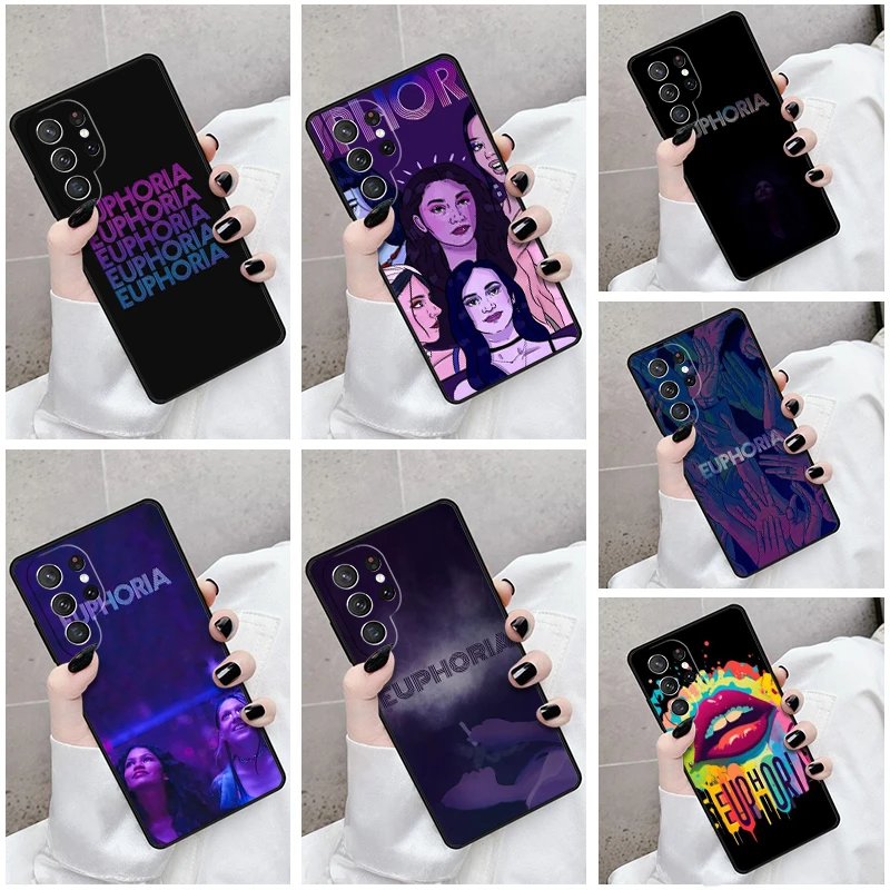 Phone Case For Samsung Galaxy S24 S23 S21fe S22 Ultra Plus Note 10 20 S8 S9 S10 Cover EUPHORIA DESERVES ALL THE AWARDS