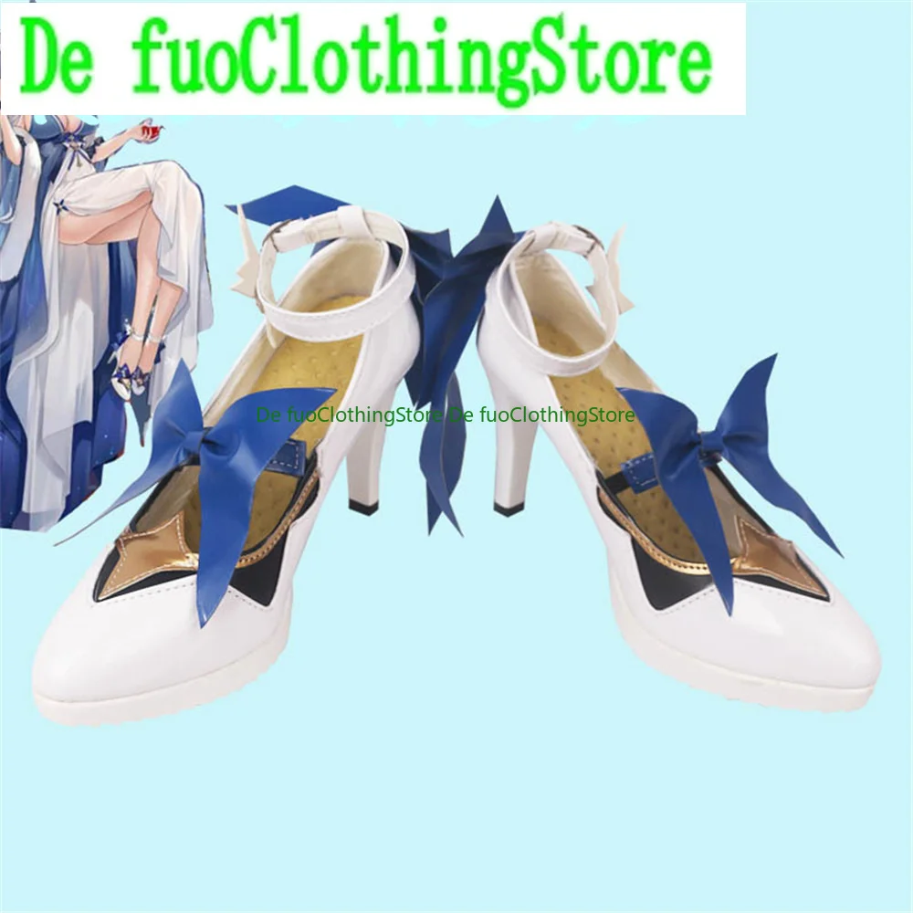 Azur lane ijn shinano cosplay sapatos botas jogo anime carnaval festa dia das bruxas chritmas defuoclothing loja de sapatos
