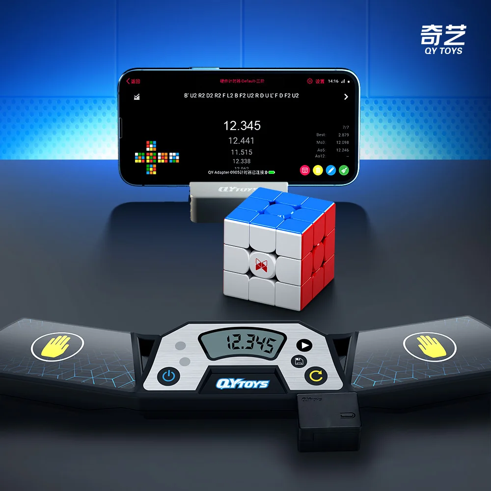 [Picube] Qiyi Bluetooth アダプター Qiyi タイマー Qiyi ディスプレイおよび Smart Player Pro アプリ用