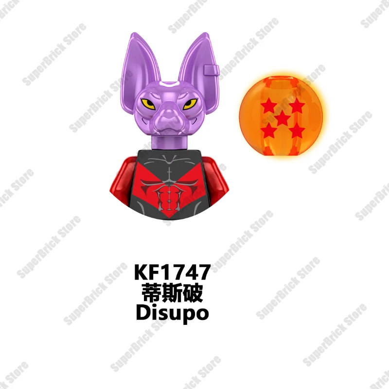 Mini figurines d'action Dragon Ball Z Zamasu, blocs de construction, forme de cheveux roses, Son noir, Goku, KakarPossible, beurre, cadeaux pour enfants, jouets pour garçons