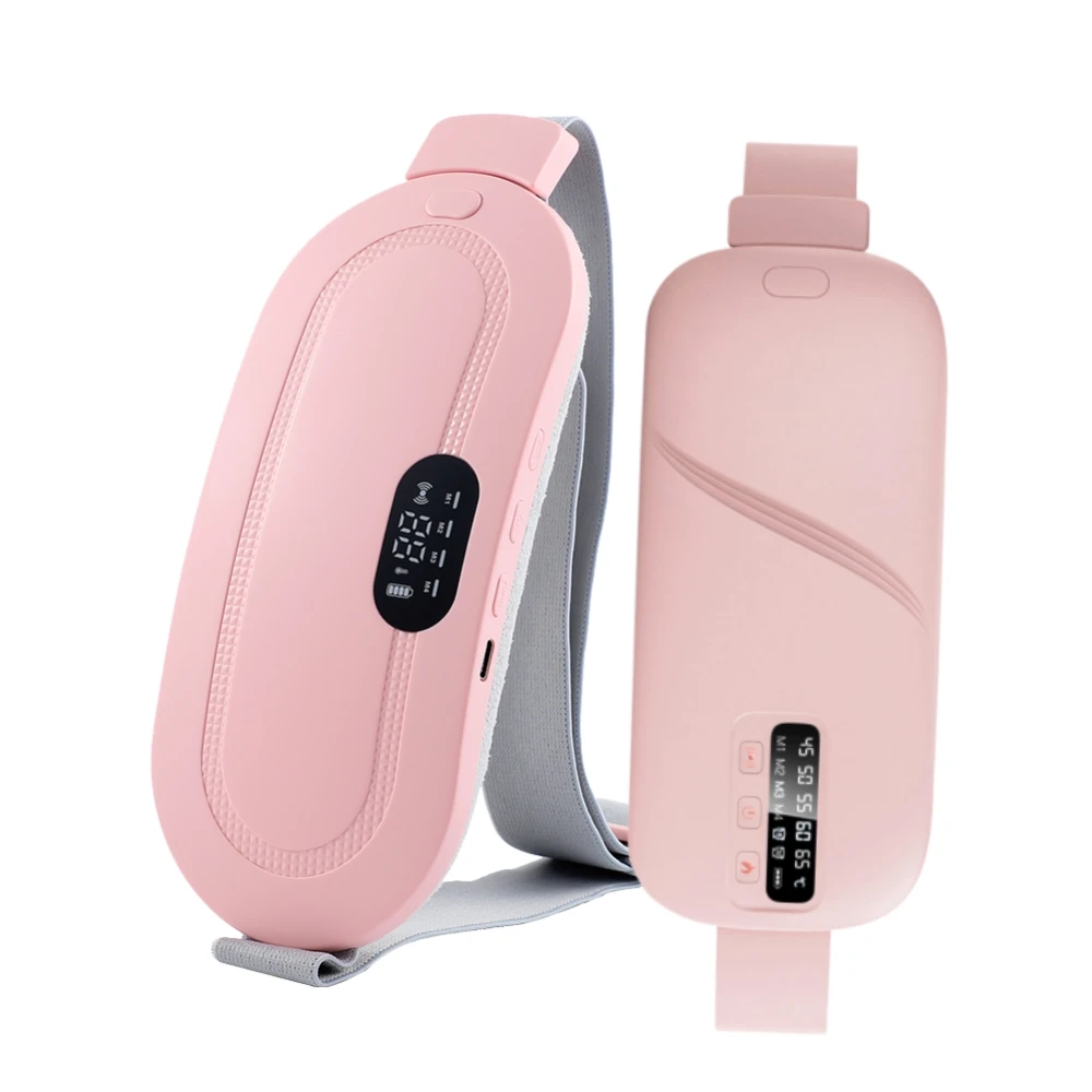 

Multifunctional Women's Heating Belt 3/5 Temp & Vibration Electric Heating Pad For Menstrual Pain Relief Uterus Warmer Massager
