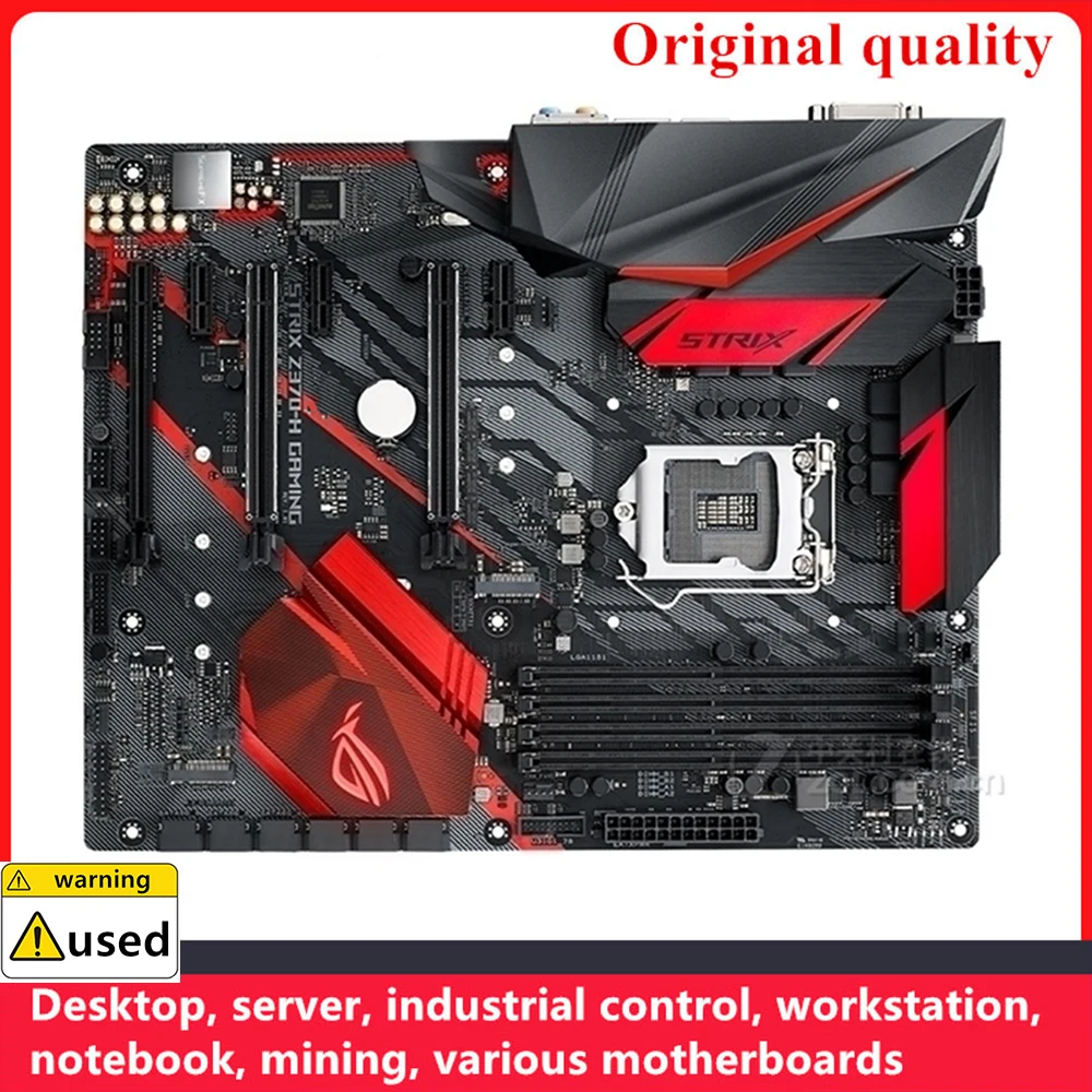 Dla ROG STRIX Z370-H gier Z370H płyty główne LGA 1151 DDR4 64GB ATX dla Intel Z370 płyta główna pulpitu M.2 NVME SATA III USB3.0