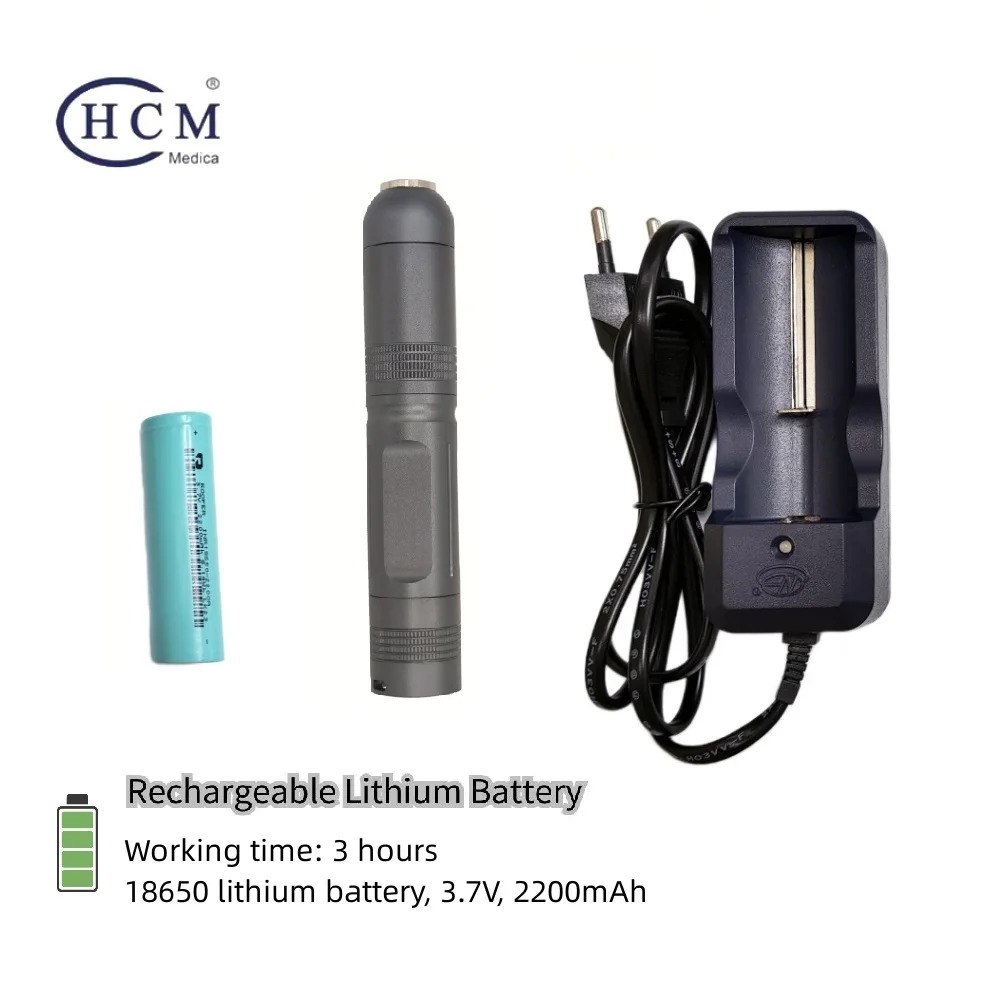 Rechargeable Portable Endoscope Light Source LED 10W LED Cold Light Source For ENT Inspection Surgery