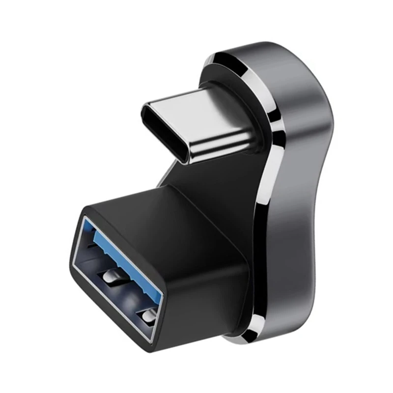 180 Degree Angle USB C Adapter USB-C PD Charging Tablet USB C U Shape Converter For Steam Deck Accessories