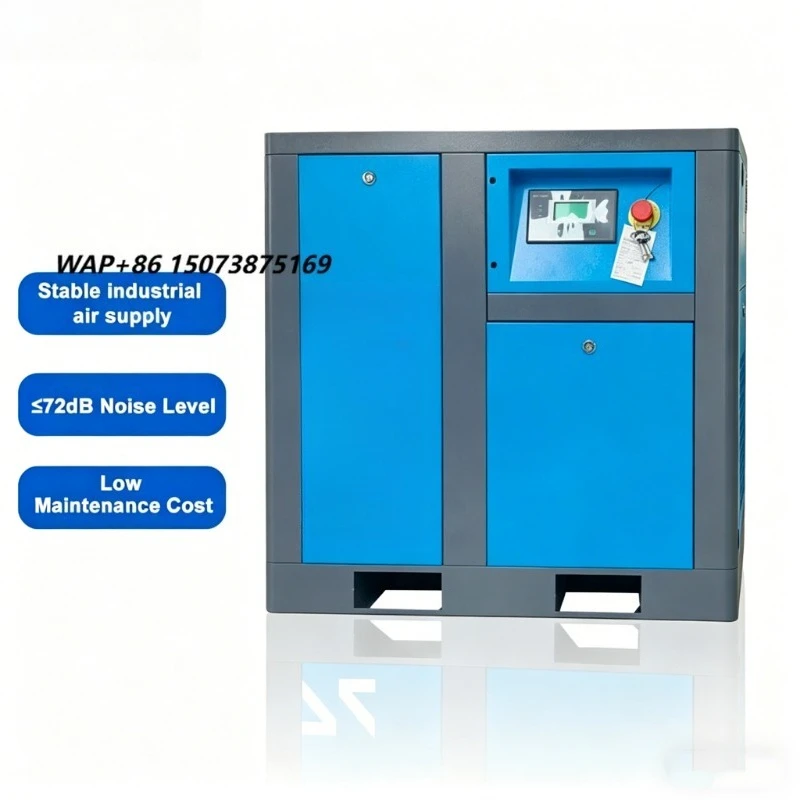 ZAKF 7.5kw 11kw 15kw 22kw 75kw 90kw132kw Fixed Speed Screw Air Compressor Industry Air Compressor Machine Industrial Compressors