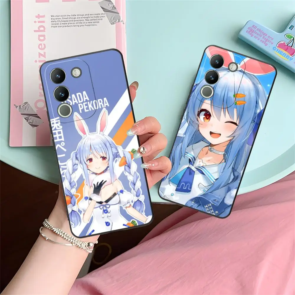 

Holo Usada Pekora Matte TPU Mobile Phone Case for VIVO V60 V50 V40 V30 V29 V27 V25 V23 Pro Lite 5G Colorful Printing Cover