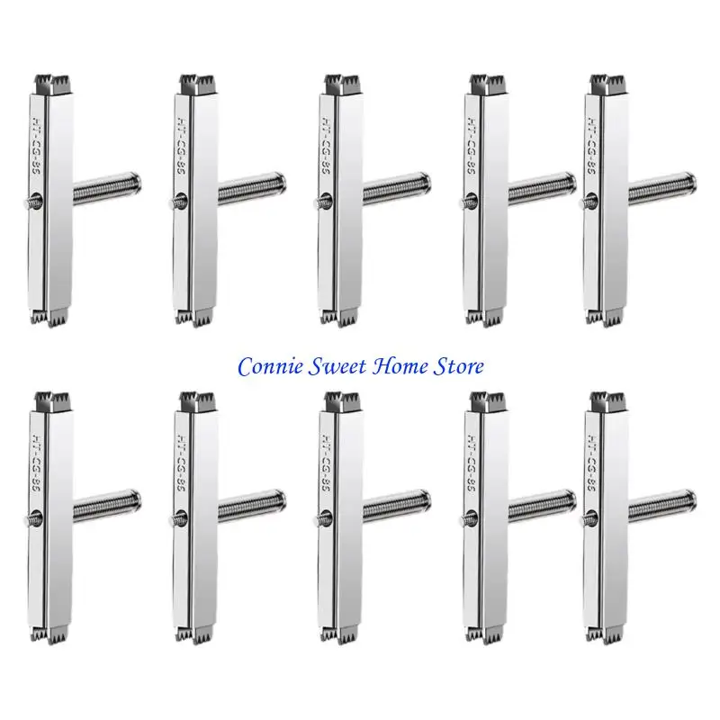 LXAF Stainless Steel Wall Box Repair Clip for Switches and Outlet Fastening