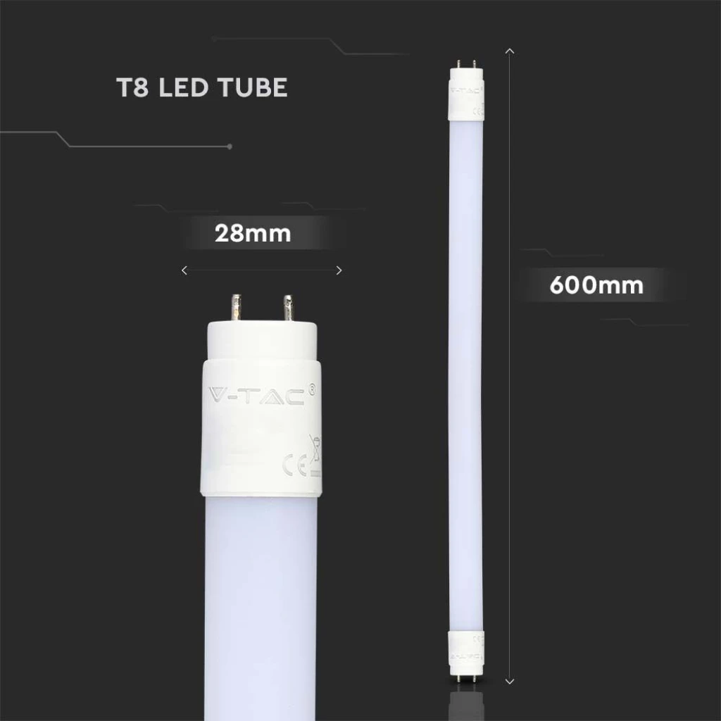 T37 9W 220-240V E27 80LM/W LED Tube 9W 175-260V No Flicker 3000K/6500K Light for Home/Office Lighting