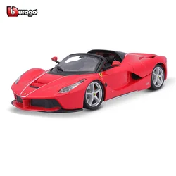 Bburago 1:24 Ferrari LAFerrari modello di auto pressofusione metallo giocattolo per bambini fidanzato regalo simulazione collezione in lega