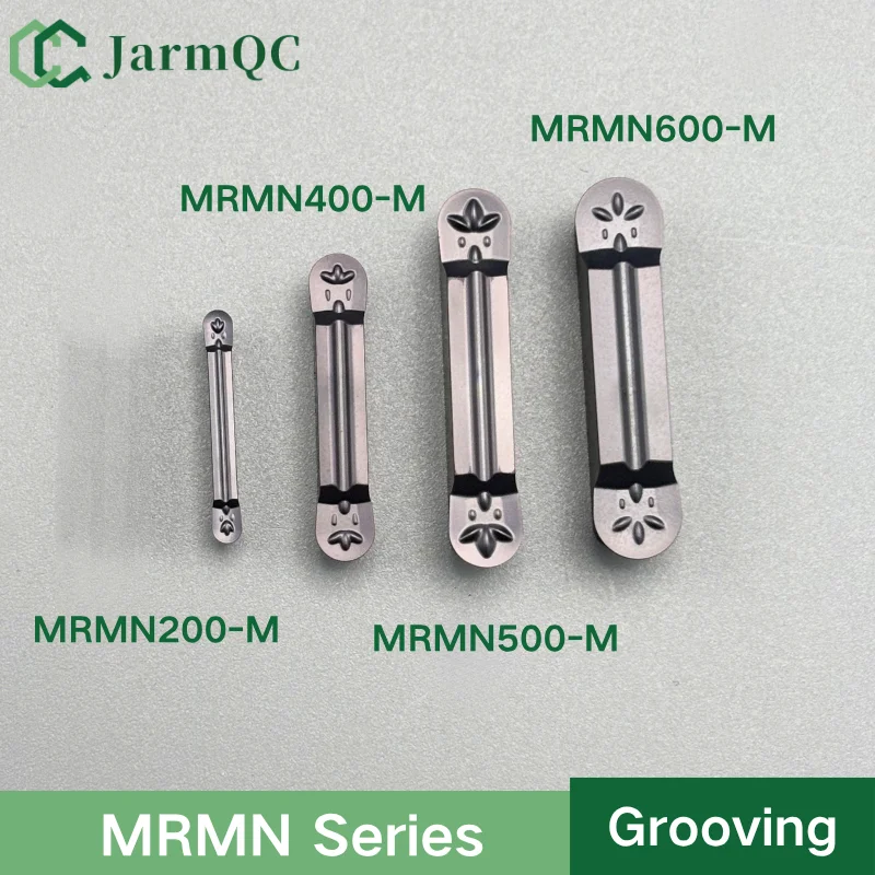 

JarmQC 10pcs Carbide Inserts Parting Slot MRMN150 MRMN200 MRMN400 MRMN500 MRMN600 General Use in Grooving Cut-Off and Profiling
