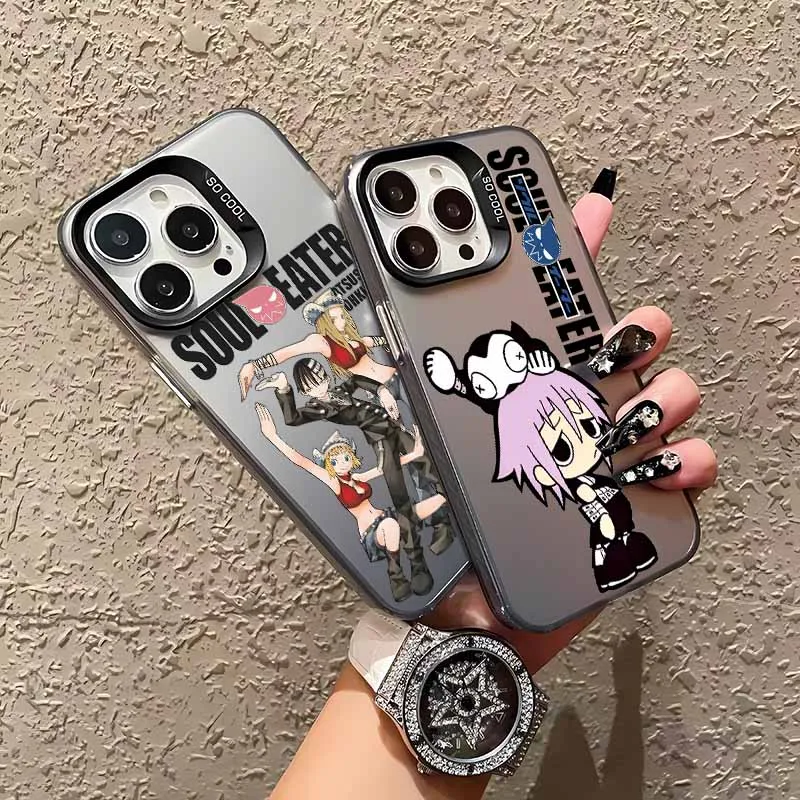 كول فيشن S-الروح الآكل لابل آيفون 17 16E 16 15 14 13 12 ميني برو ماكس زائد غطاء فوندا سيليكون لينة الملونة جراب هاتف #2