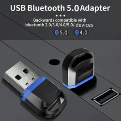 Bluetooth Adapter for Pc Usb Bluetooth 5.3 Dongle Bluetooth 5.0 Receiver for Speaker Mouse Keyboard Music Audio Transmitter