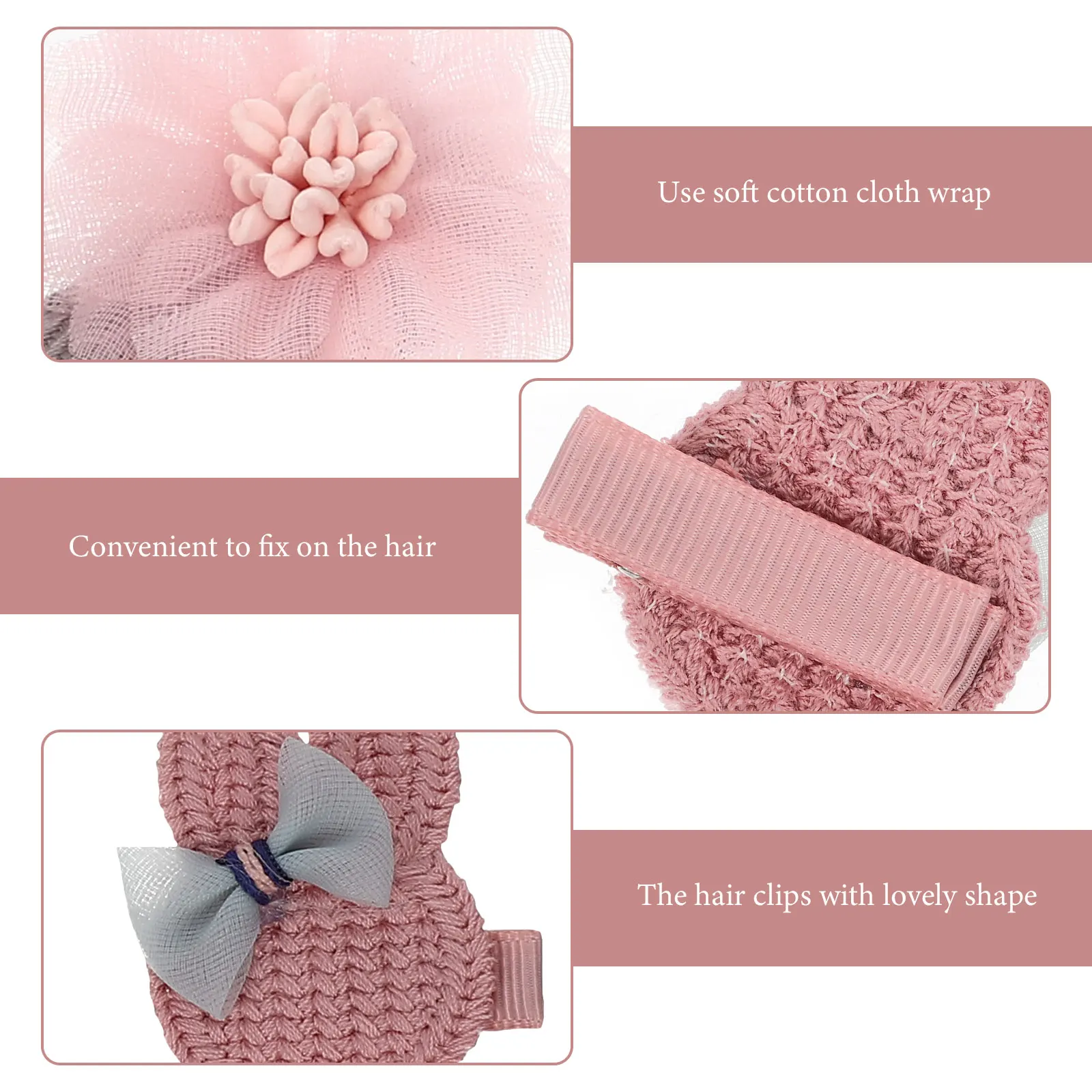 

8pcs Clips Set Toddler Girls Kids Accessories Alloy Barrettes For Toddler Girls Barrettes Fine Thick Hair Styling Hair