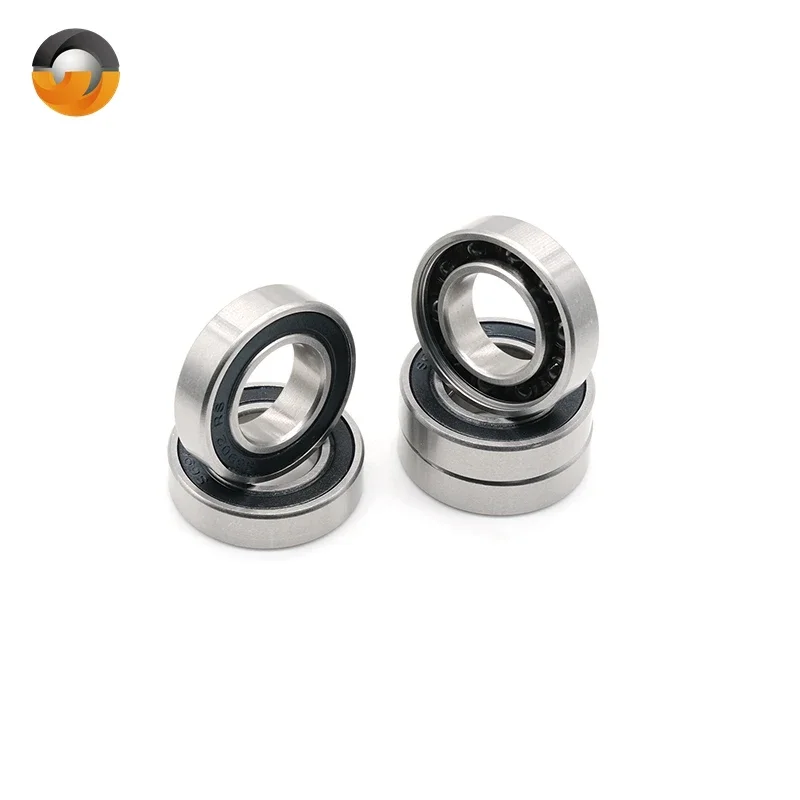 2PC S6902-2RS CB ABEC-7 15x28x7 mm Stainless Steel Hybrid Ceramic Bearing 61902 Bicycle bearings