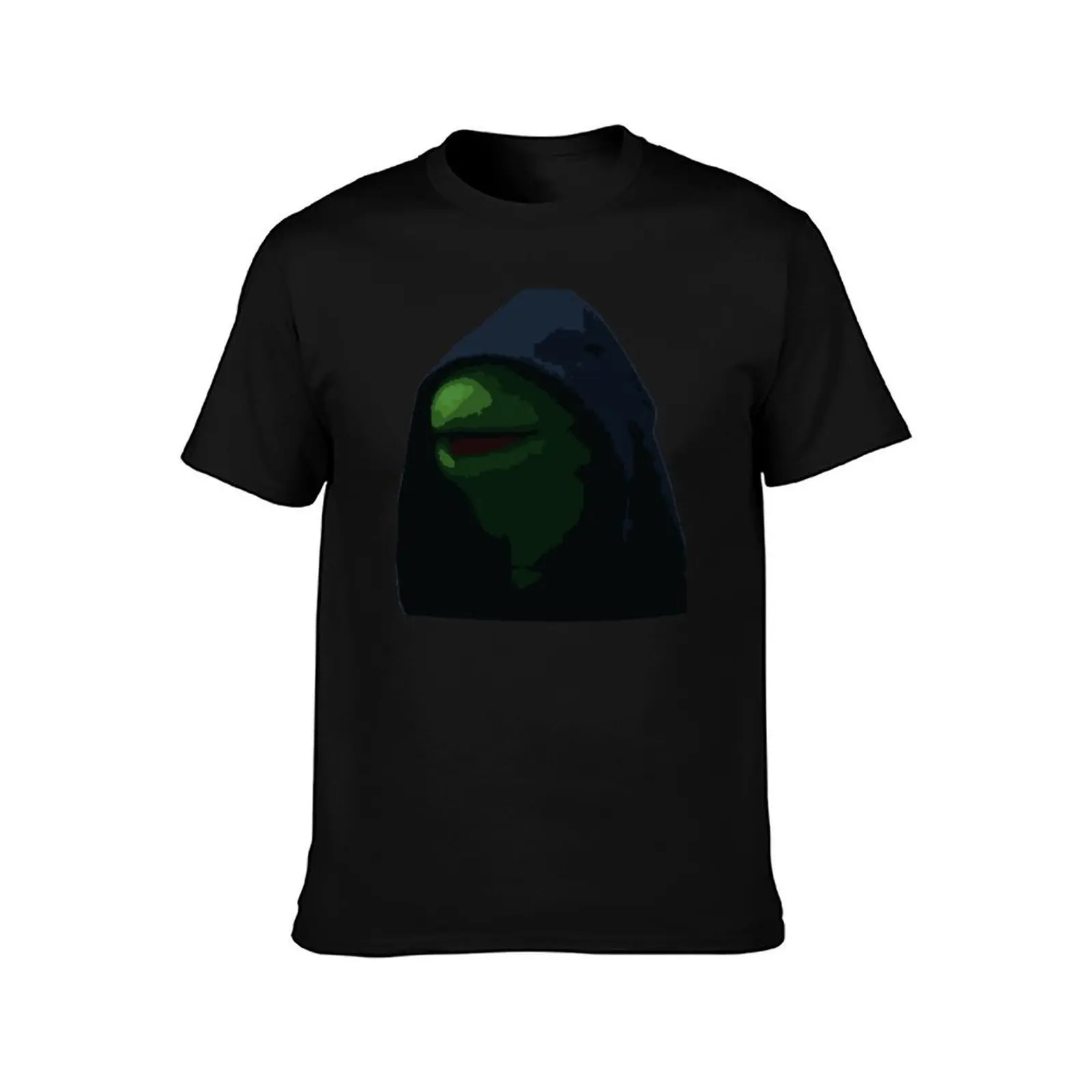 Pixel Dark Kermit T-Shirt t shirts for man graphic tees T-Shirt