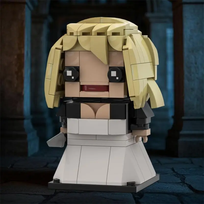 

Bride of Chucky Brickheadz Bricks Model Movie Chucky Horror Action Figure Building Blocks Assembly Toys Kids Holiday Gifts