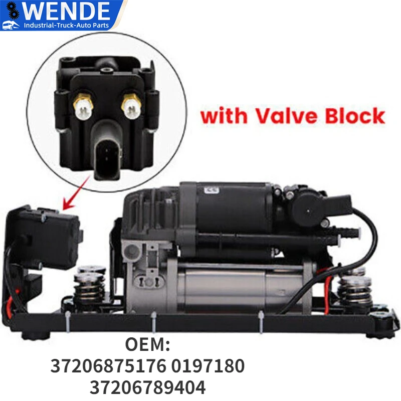 

37206875176 0197180 37206789404 Air Suspension Compressor Pump Suspension Pump for Bmw F07 F11 F01 F02 F03 F04 2008-2012