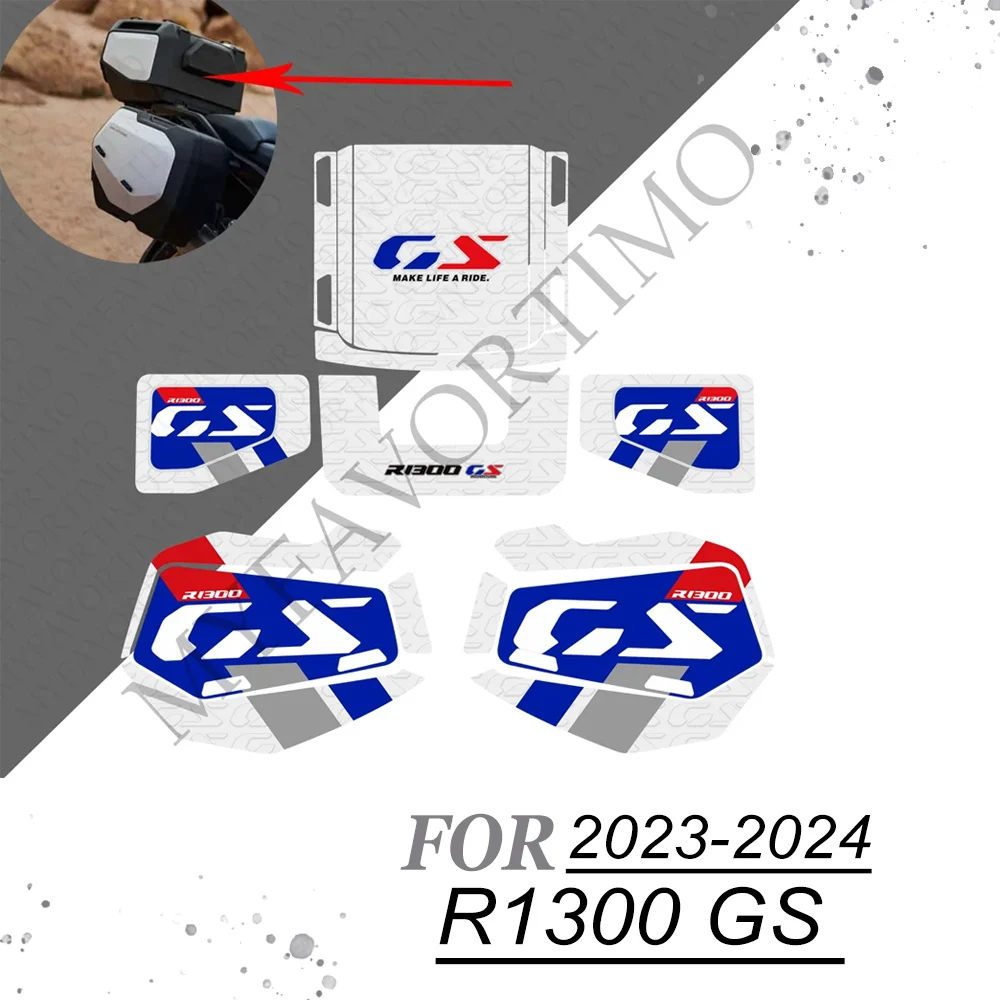 2023 2024 R1300G Trunk Luggage Panniers Side Top Cases Suitcase Protector Stickers Decals ADV Adventure For BMW R 1300 GS