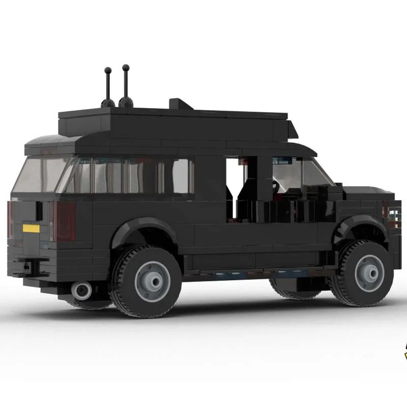 282 Pezzi Mattoncini per Veicoli Blindati, Piastra Antiproiettile Suberban, Mezza Motorata MOC, Costruzione Modulare Personalizzabile, Giocattolo Fai-da-Te per Ragazzi, Regalo di Natale