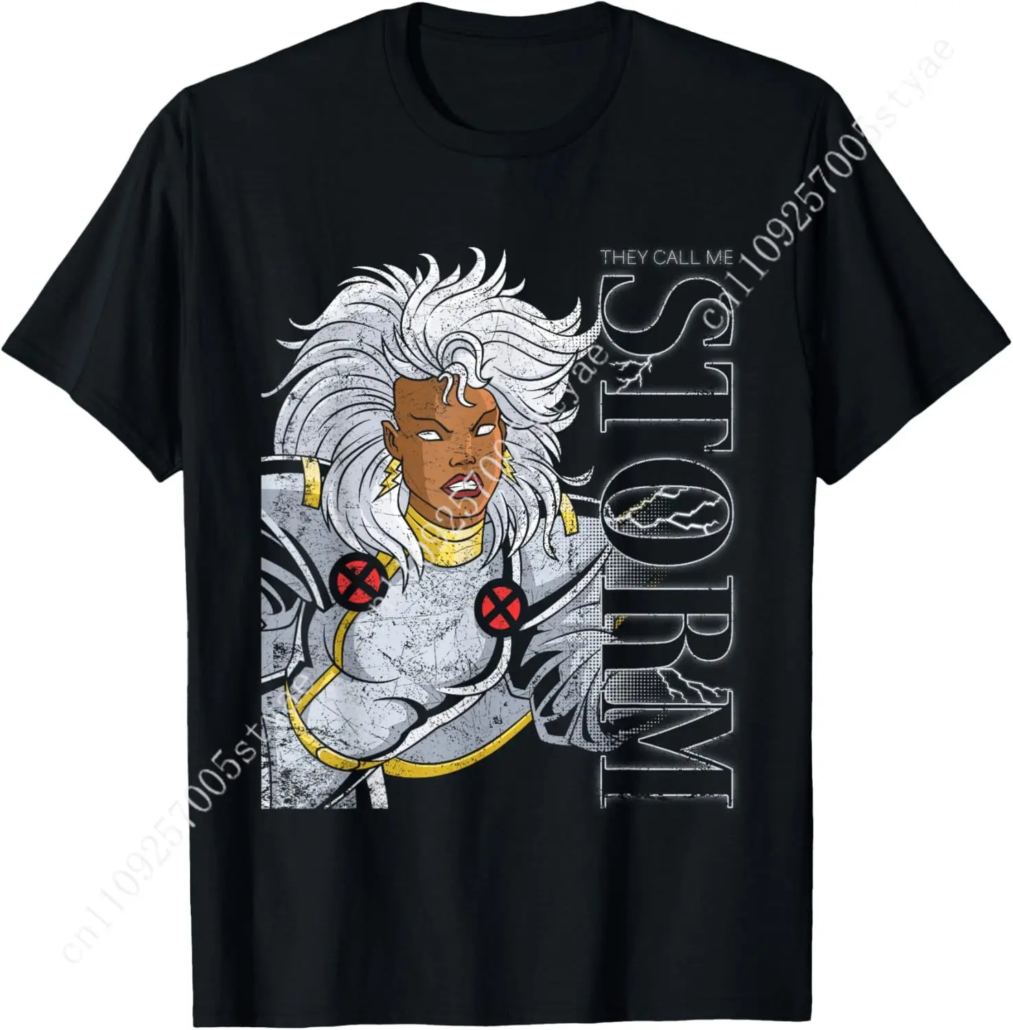 

Marvel X-Men They Call Me Storm 90s Retro T-Shirt CosPlay