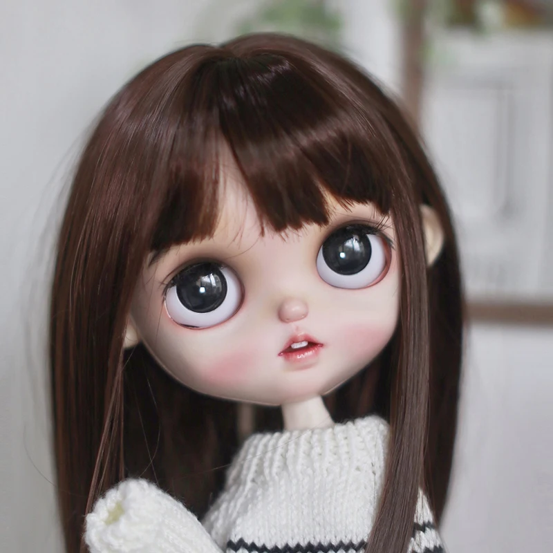 Peluca Blyth, accesorios para muñecas, pelucas para muñecas de juguete, pelo de muñeca Blyth, Material de piezas DIY