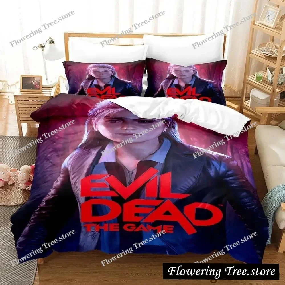 2025 Ash VS Evil Dead Bedding Set Single Twin Full Queen King Size Bed Set Aldult Kid Bedroom Duvetcover Sets Parure De Lit