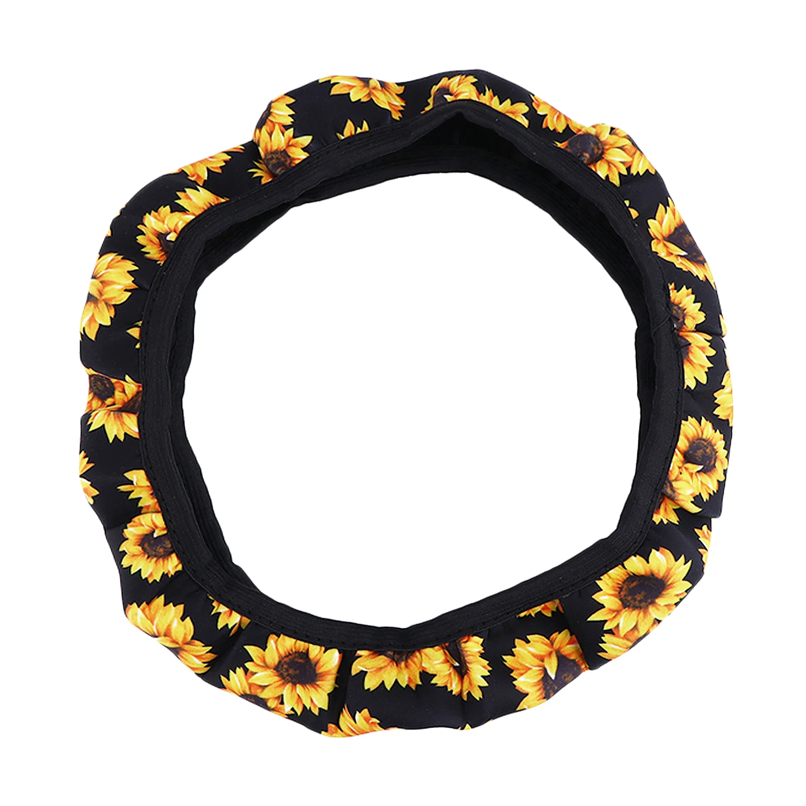 

Sunflower Steering Wheel Covers Wheel Cover Car Protector Automotive Accessory Decor for Universal Parts